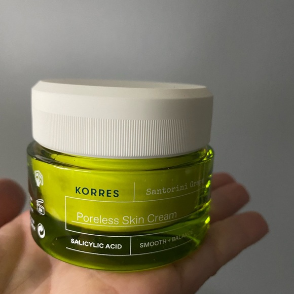 Korres Skincare Santorini Grape Poreless Skin Cream By Korres